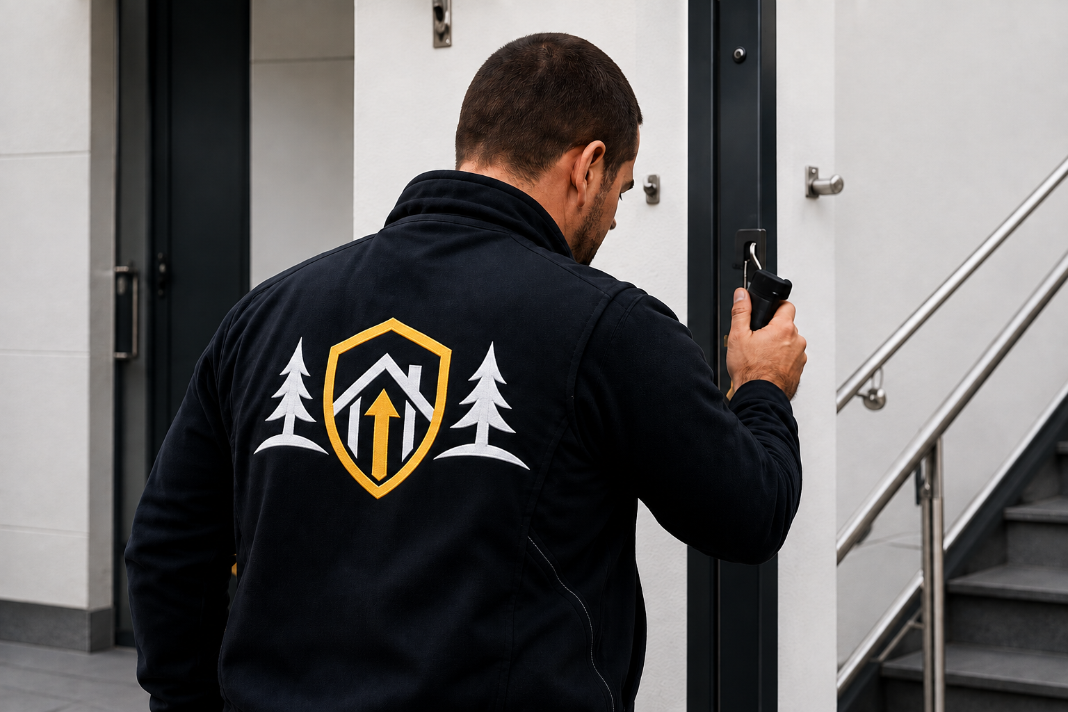 Asgard-Mitarbeiter im Einsatz vor Ort